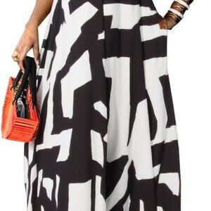 Women's Floral Print Summer Jumpsuit Wide Leg Spaghetti Strap Casual Dress
